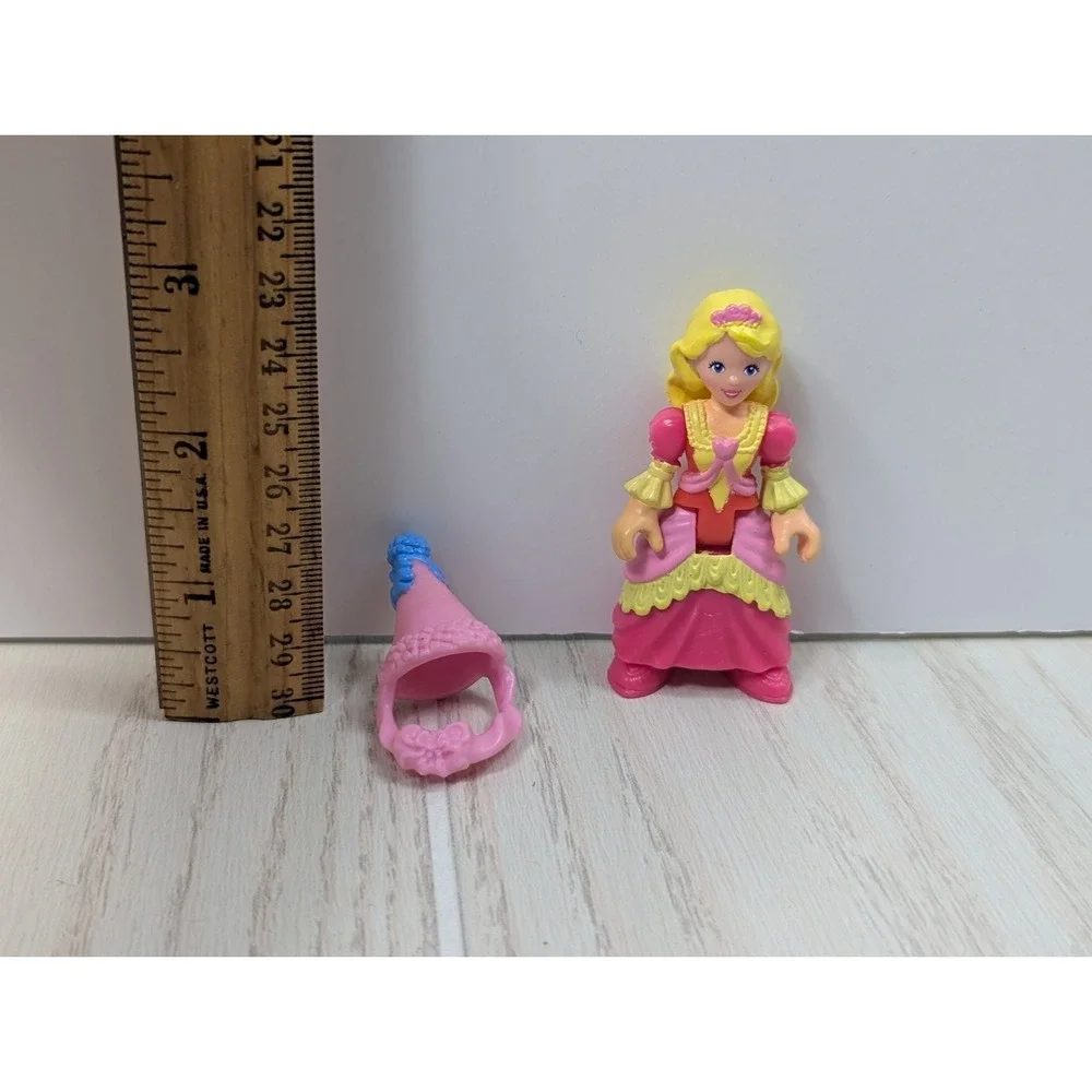 Fisher Price Precious Places Imaginext Princess Swan Boat Vehicle w/ Figure‎